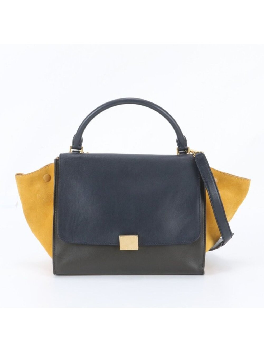 Celine Trapeze Small Leather 2-Way Shoulder Bag